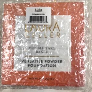 New Laura Geller Double Take Baked foundation - light
